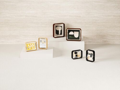 Фоторамка двусторонняя bellwood, 16х22 см, состаренный орех 3