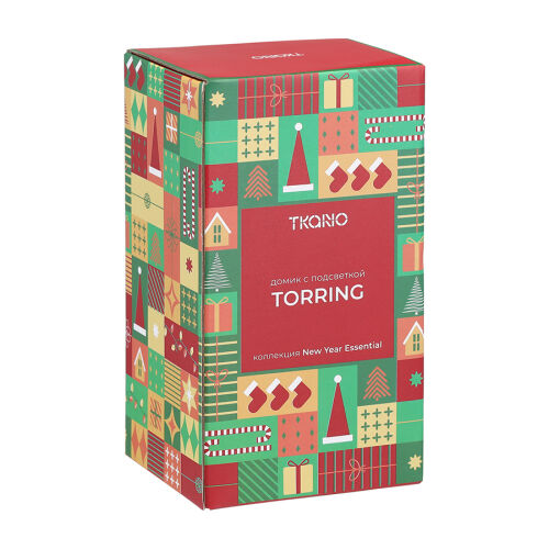 Домик с подсветкой torring из коллекции new year essential, 16 с 6