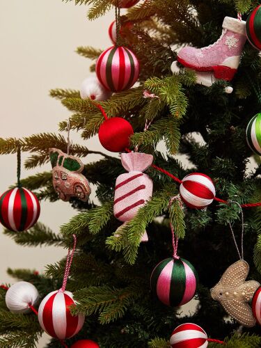 Набор елочных украшений christmas jewels из коллекции new year e 2