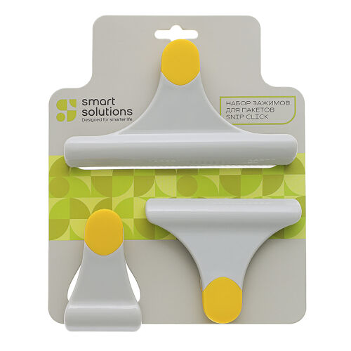 Набор зажимов для пакетов snip click, 3 шт. 7