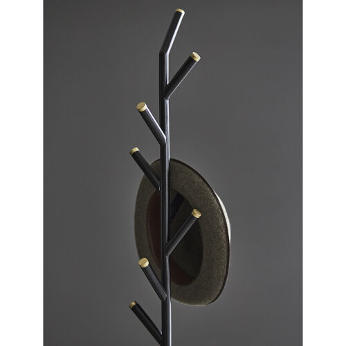 Вешалка напольная gren, черная 2