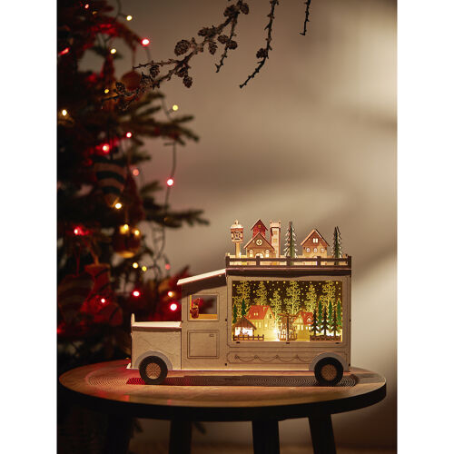 Декор новогодний с подсветкой festive truck из коллекции new yea 2 Декор новогодний с подсветкой festive truck из коллекции new yea 2