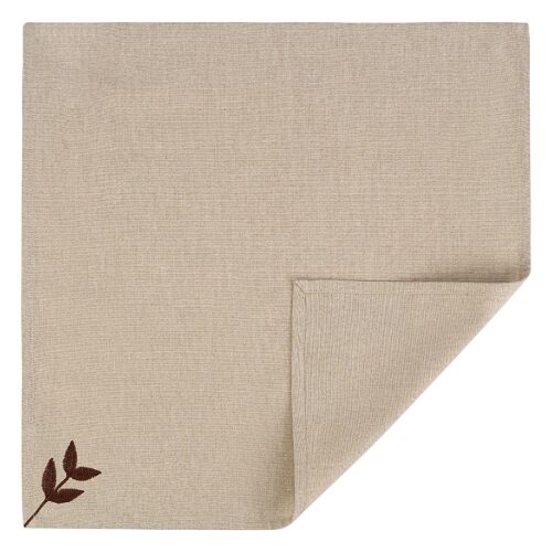Салфетка сервировочная desert leaf из коллекции essential, 45х45 1 Салфетка сервировочная desert leaf из коллекции essential, 45х45 1