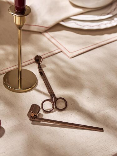 Набор аксессуаров для свечей дымчато-коричневого цвета из коллек 3