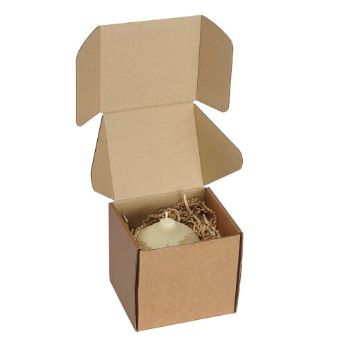 Свеча декоративная молочно-белого цвета из коллекции edge, 10,5  4