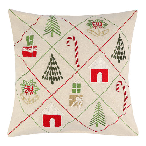 Чехол на подушку christmas dreams из коллекции new year essential, 45х45 см