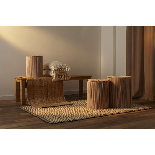 Корзина плетеная dholak beige из коллекции ethnic, размер m 8