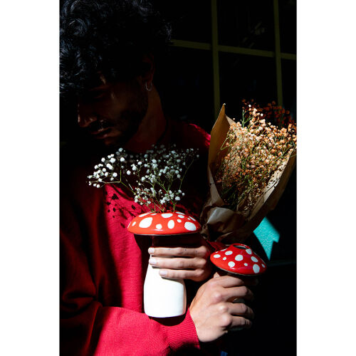Ваза для цветов amanita, 19 см 2