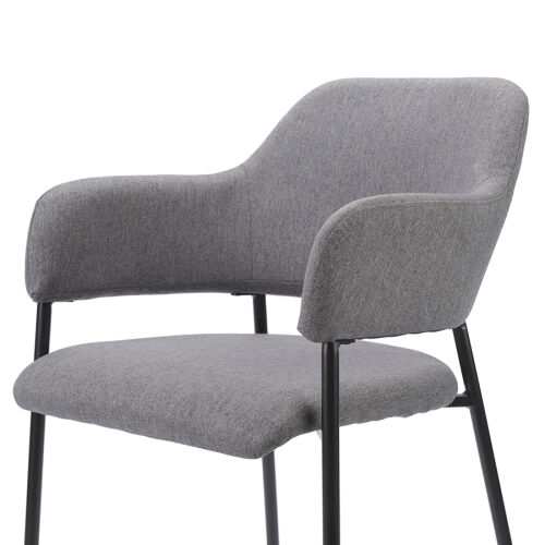 Стул wendy, рогожка, темно-серый 3