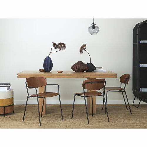 Стул с подлокотниками torfrid, орех 7