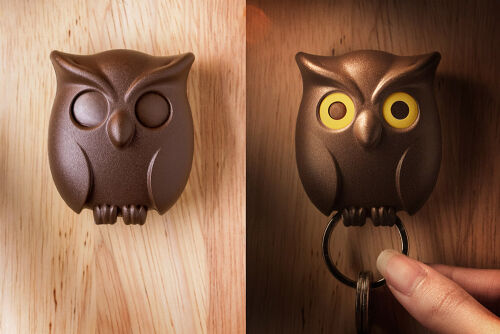 Держатель для ключей night owl, коричневый 5