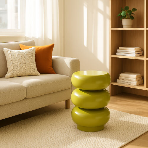 Табурет-столик swell, D33 см, лайм 2