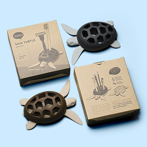 Держатель для зубных щеток/карандашей turtle, коричневый 6 Держатель для зубных щеток/карандашей turtle, коричневый 6
