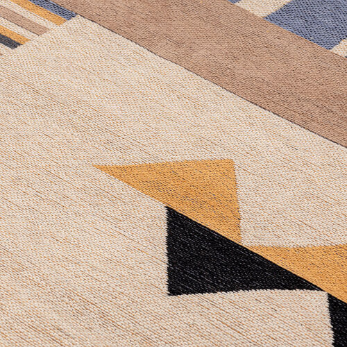 Ковер из хлопка по мотивам нанайских орнаментов из коллекции cul 7