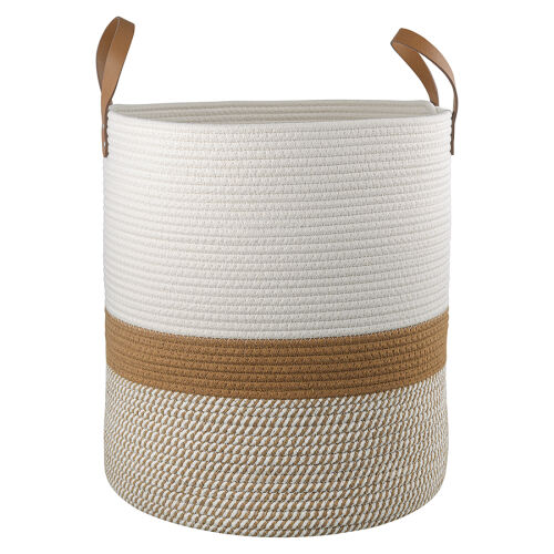 Корзина для хранения moen D40х45 см, бежевая/горчичная 1 Корзина для хранения moen D40х45 см, бежевая/горчичная 1