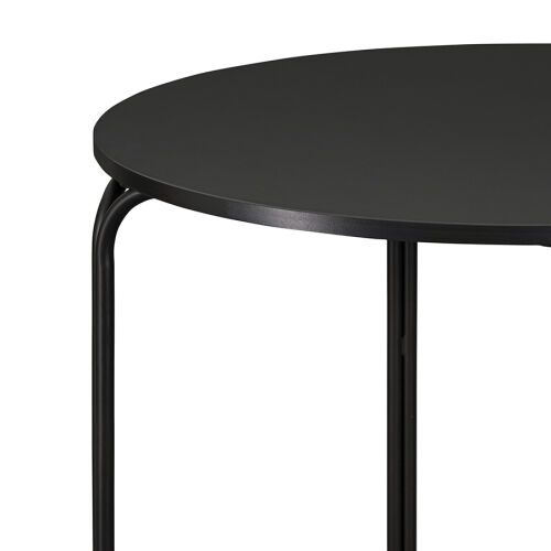Стол обеденный ror, D90 см, черный 4