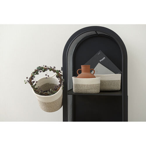 Кашпо gerd, D20х19 см, белое/светло-бежевое 1