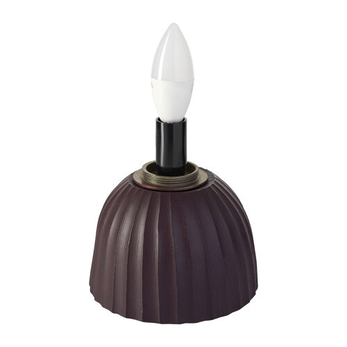 Лампа настольная texture moon, D20х29 см, вишневая 7