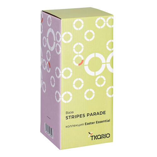Ваза stripes parade из коллекции easter essential 6 Ваза stripes parade из коллекции easter essential 6