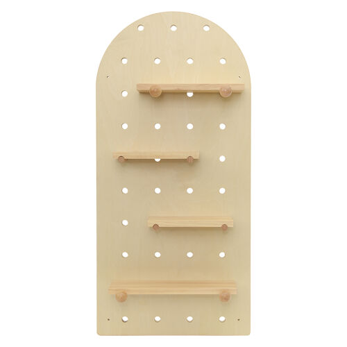 Пегборд shely, 38х80 см, светлое дерево 1