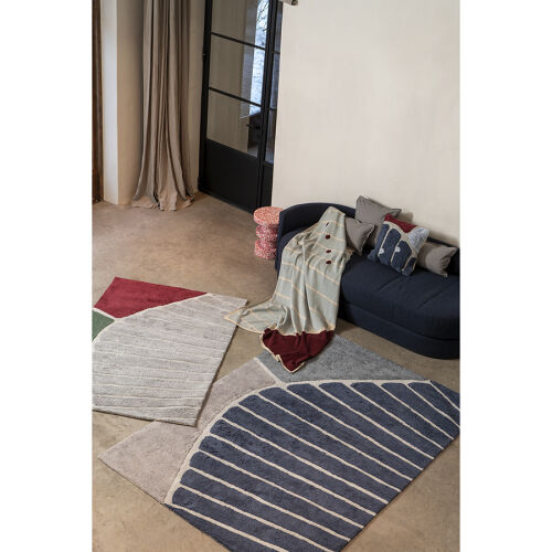 Ковер из хлопка с рисунком tea plantation из коллекции terra, 16 1