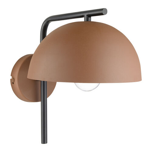 Светильник настенный jassy, D29х26 см, коричневый 1