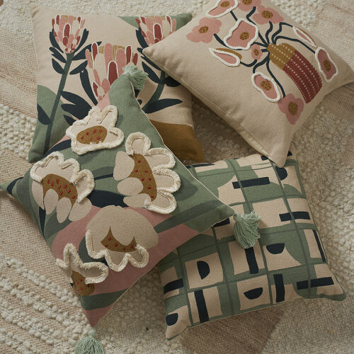 Подушка декоративная garden flower из коллекции ethnic, 45х45 см 3 Подушка декоративная garden flower из коллекции ethnic, 45х45 см 3