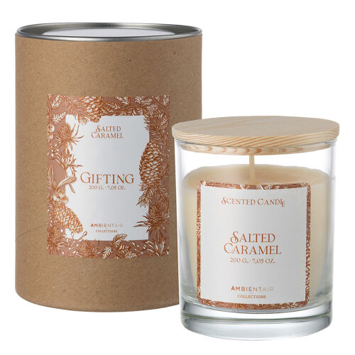 Свеча ароматическая gifting, salted caramel, 40 ч 1 Свеча ароматическая gifting, salted caramel, 40 ч 1