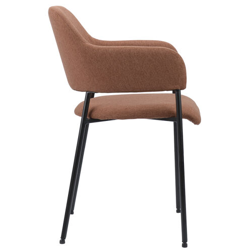 Стул wendy, рогожка, терракота 3