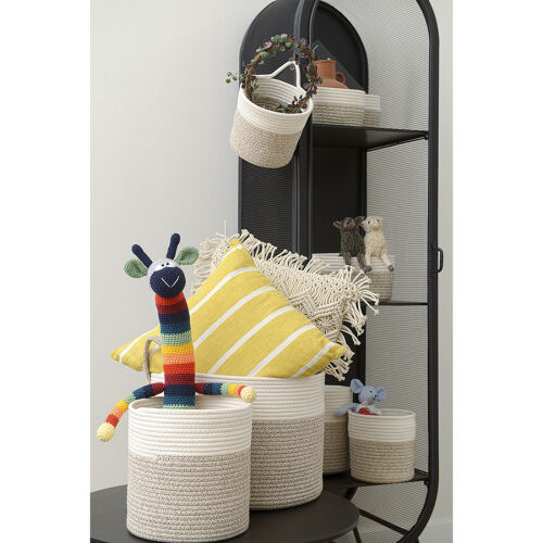 Кашпо gerd, D20х19 см, белое/светло-бежевое 7