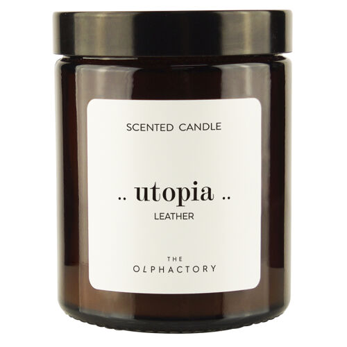 Свеча ароматическая the olphactory, utopia, leather, 30 ч 1 Свеча ароматическая the olphactory, utopia, leather, 30 ч 1