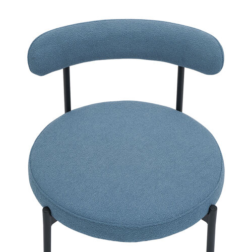 Стул loter, букле, темно-синий 5