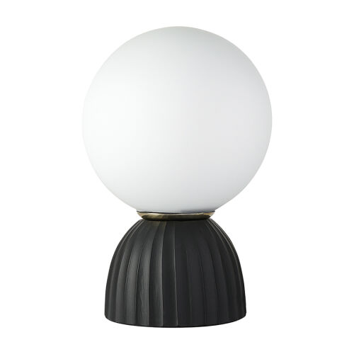 Лампа настольная texture moon, D20х29 см, черная 1