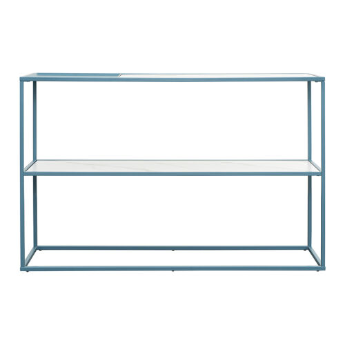 Стол консольный mayen, 120х35х76 см, белый/бирюзовый 4