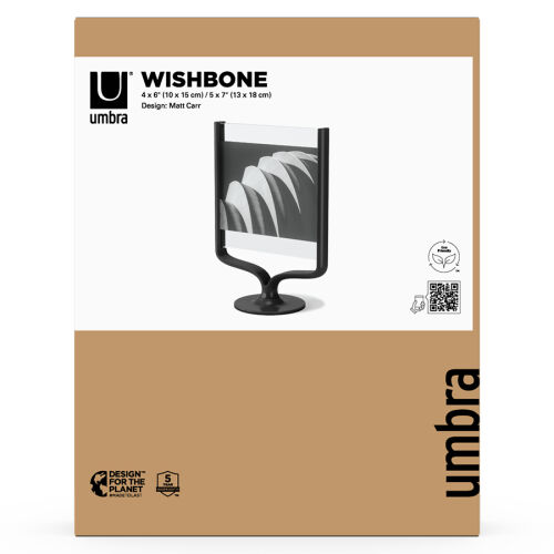 Фоторамка wishbone, 18х25 см, черная 6 Фоторамка wishbone, 18х25 см, черная 6
