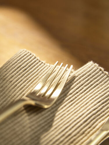 Набор столовых приборов pure, золотистые матовые, 24 пред. 1