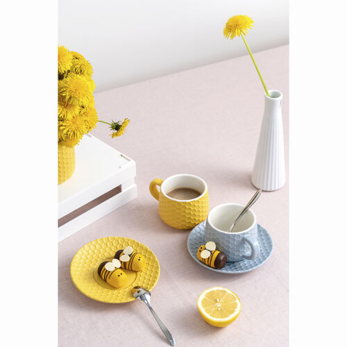 Чайная пара marshmallow, 300 мл, серо-голубая 2