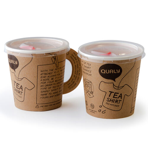Емкость для заваривания чая tea shirt, красная 7 Емкость для заваривания чая tea shirt, красная 7
