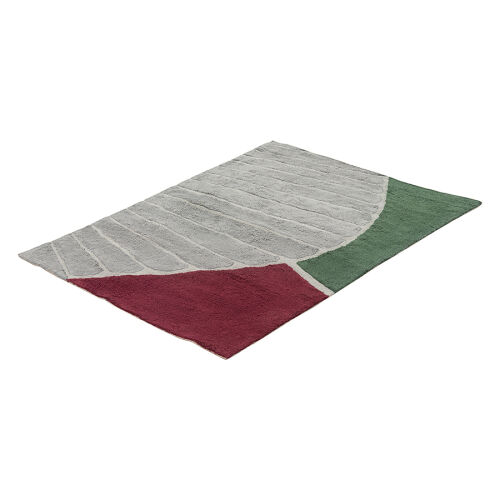 Ковер из хлопка с рисунком tea plantation из коллекции terra, 16 3