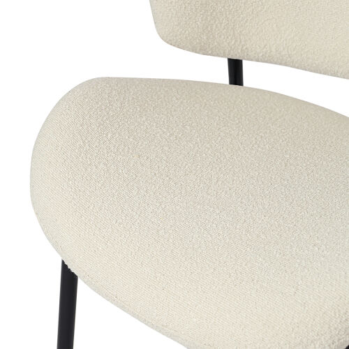 Стул embrace, букле, молочный 7