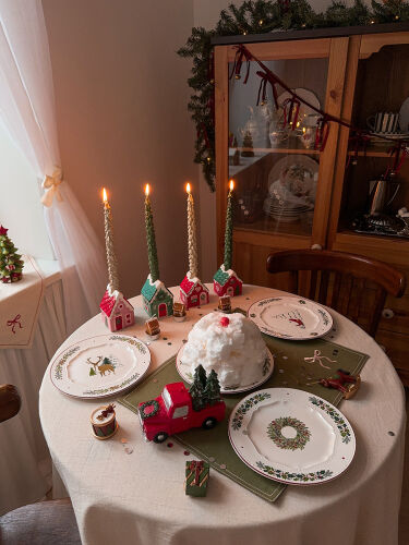 Свеча декоративная upcoming holidays из коллекции new year essen 2