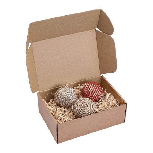 Набор елочных украшений rustic diamonds из коллекции new year es 6