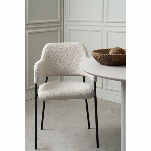 Стул wendy, букле, серый 2