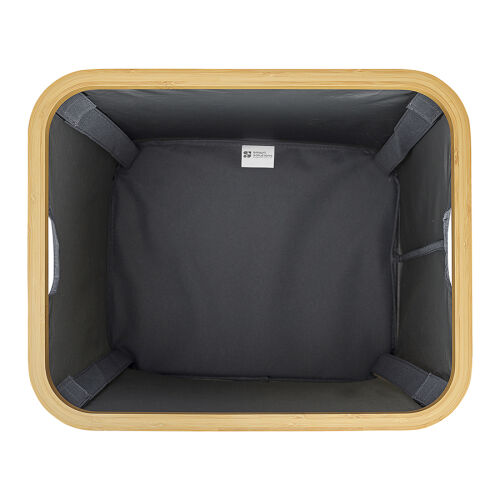 Корзина для белья neat mid, 40x33x43 см, серая 4 Корзина для белья neat mid, 40x33x43 см, серая 4