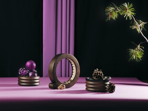 Шкатулка для украшений tesora, черный орех 6