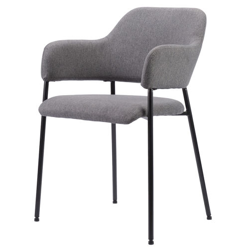 Стул wendy, рогожка, темно-серый