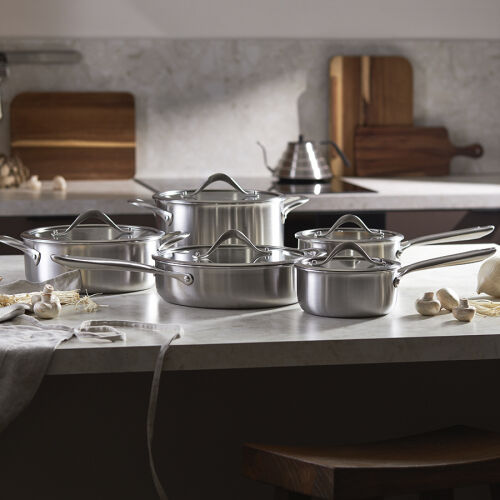 Кастрюля с крышкой 3ply etalon, D24 см, 6 л 3