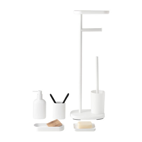 Подставка для ванных принадлежностей slim, белая, малая 5