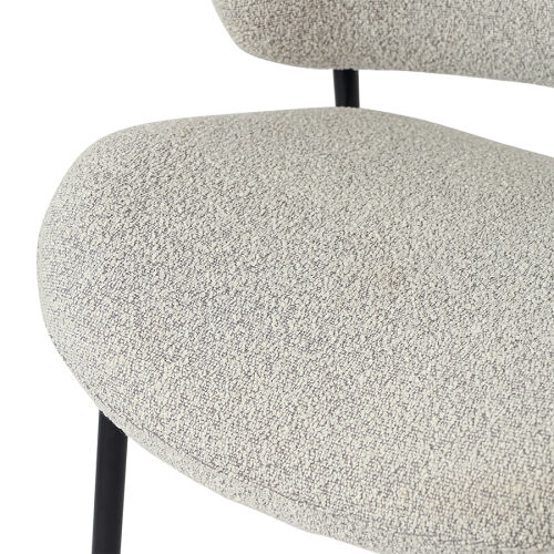 Стул embrace, букле, светло-серый 7