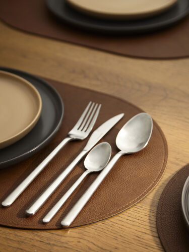 Набор столовых приборов pure, серебристые матовые, 24 пред. 3